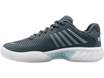 Dámska tenisová obuv K-Swiss  Hypercourt Express 2 Carpet Stormy Weather/Icy Morn/White