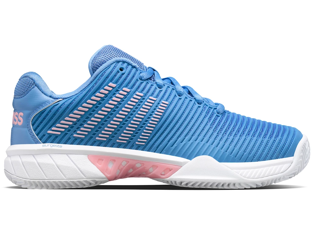 Dámska tenisová obuv K-Swiss  Hypercourt Express 2 HB Silver Lake Blue