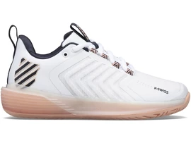 Dámska tenisová obuv K-Swiss Ultrashot 3 White/Peach