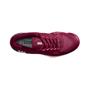Dámska tenisová obuv Wilson Rush Pro 4.0 Beet Red