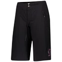 Dámske cyklistické kraťasy Scott  Trail Contessa Sign w/Pad Black/Nitro Purple