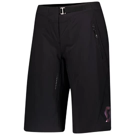 Dámske cyklistické kraťasy Scott Trail Contessa Sign w/Pad Black/Nitro Purple