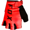 Dámske cyklistické rukavice Fox  Womens Ranger Gel Short červené