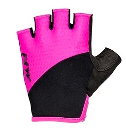 Dámske cyklistické rukavice NorthWave Fast růžovo-čierne