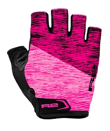 Dámske cyklistické rukavice R2 Spike pink