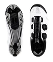 Dámske cyklistické tretry Force  MTB Points White/Black