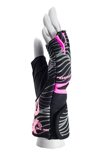 Dámske fitness rukavice MadMax  MaxGel Fighting Gloves MBF906 pink S/M