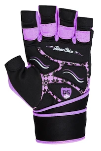Dámske fitness rukavice Power System  Chica Purple XS