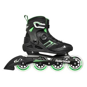 Dámske kolieskové korčule Rollerblade  Macroblade 90 BOA W Black/Mint