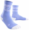 Dámske kompresné ponožky CEP Animal Sky/White