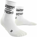 Dámske kompresné ponožky CEP Animal White/Black