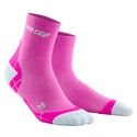Dámske kompresné ponožky CEP  Ultralight Pink/Light Grey