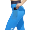 Dámske legíny adidas  Tech Fit Long 3-Bar Tights Bright Blue