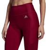 Dámske legíny adidas  x Zoe Saldana sport Tights Legacy Burgundy