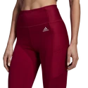 Dámske legíny adidas  x Zoe Saldana sport Tights Legacy Burgundy