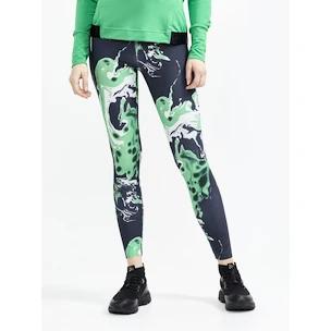 Dámske legíny Craft  Faun Highwaist Cord Tights Multicolor Saphir