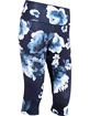 Dámske legíny Endurance  Franz 3/4 Waist Printed Tights