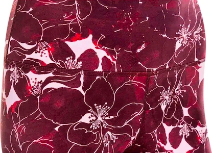 Dámske legíny Endurance  Franz Printed Tights Red