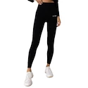 Dámske legíny GymBeam  FLO Ribbed Leggings Black XL