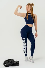 Dámske legíny Nebbia Barbell Therapy Glute Check 613 Blue