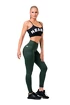 Dámske legíny Nebbia Hero Classic Leggings High Waist 570 dark green
