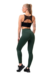 Dámske legíny Nebbia Hero Classic Leggings High Waist 570 dark green