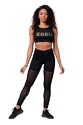 Dámske legíny Nebbia Intense Gold Mesh leggings 829 black