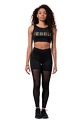 Dámske legíny Nebbia Intense Gold Mesh leggings 829 black