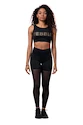 Dámske legíny Nebbia Intense Gold Mesh leggings 829 black XS