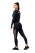 Dámske legíny Nebbia  Mesh leggings high waist 573 black