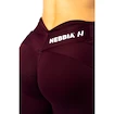Dámske legíny Nebbia STRONG BEAUTY V-shaping Belt Leggings 425 dark red