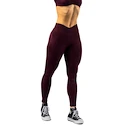 Dámske legíny Nebbia STRONG BEAUTY V-shaping Belt Leggings 425 dark red