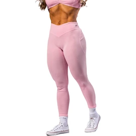 Dámske legíny Nebbia STRONG BEAUTY V-shaping Belt Leggings 425 pink