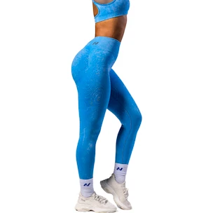 Dámske legíny Nebbia TOTALLY SEAMLESS High-Waist Leggings MAXIMUM PUSH-UP 302 blue