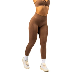 Dámske legíny Nebbia TOTALLY SEAMLESS High-Waist Leggings MAXIMUM PUSH-UP 302 brown