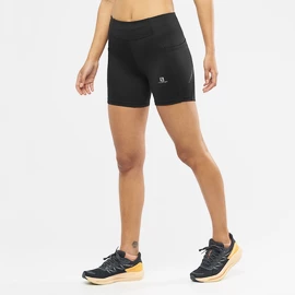 Dámske legíny Salomon Cross Run Short Tight Black