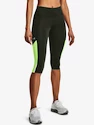 Dámske legíny Under Armour  Fly Fast 3.0 Speed Capri-GRN