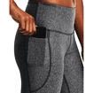 Dámske legíny Under Armour HeatGear HiRise Leg NS Charcoal Light Grey