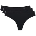 Dámske nohavičky Under Armour  PS Thong 3Pack Black