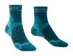 Dámske ponožky Bridgedale  Trail Run Lightweight T2 Merino Sport ¾ Crew Teal