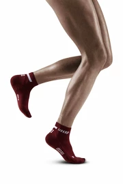 Dámske ponožky CEP 4.0 Dark red