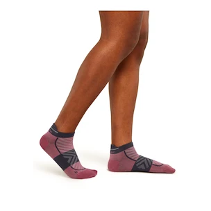 Dámske ponožky Icebreaker Merino Run+ Ultralight Micro Deco/Graphite  L