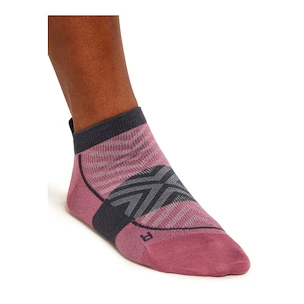 Dámske ponožky Icebreaker Merino Run+ Ultralight Micro Deco/Graphite  L