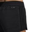 Dámske šortky adidas  Pacer 3-Stripes Woven Heather Shorts Black