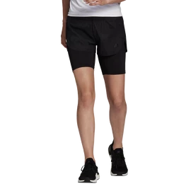 Dámske šortky adidas Run Fast 2in1 Shorts Black