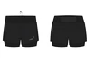Dámske šortky Inov-8 Trailfly Ultra 3" 2in1 Short Black