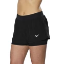 Dámske šortky Mizuno  ER 2in1 Short Black