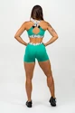 Dámske šortky Nebbia GLUTE PUMP High Waisted Legging Shorts 240 green