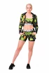 Dámske šortky Nebbia  High-energy double layer shorts 563 jungle green