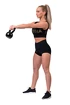 Dámske šortky Nebbia Intense Gold Print 828 black